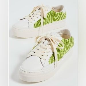 Soludos Women's Psychedelic Spiral Ibiza Platform Sneakers